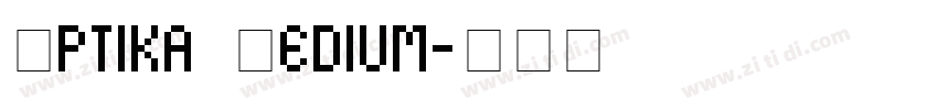 Optika Medium字体转换 Optika Medium字体转换